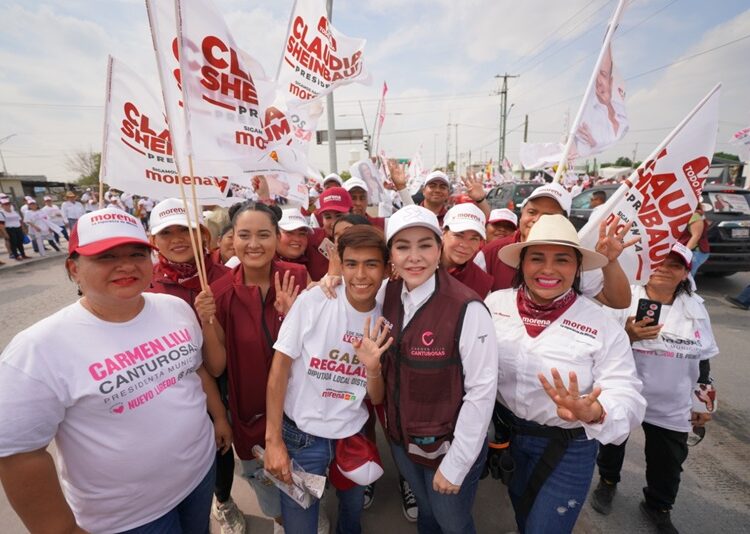 Neolaredenses se unen a Carmen Lilia en ‘Mega Pegoteo’ en Reservas Territoriales