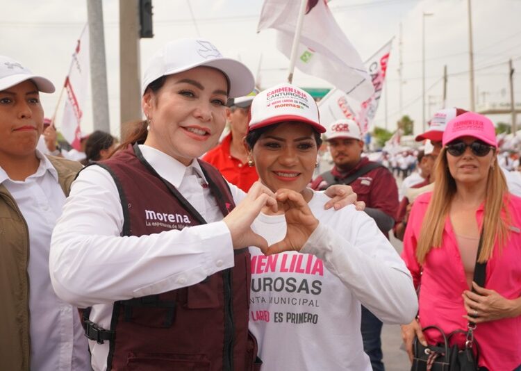 Neolaredenses se unen a Carmen Lilia en ‘Mega Pegoteo’ en Reservas Territoriales