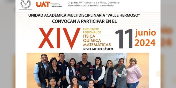 Organiza la UAT un concurso de física, química y matemáticas para escuelas secundarias