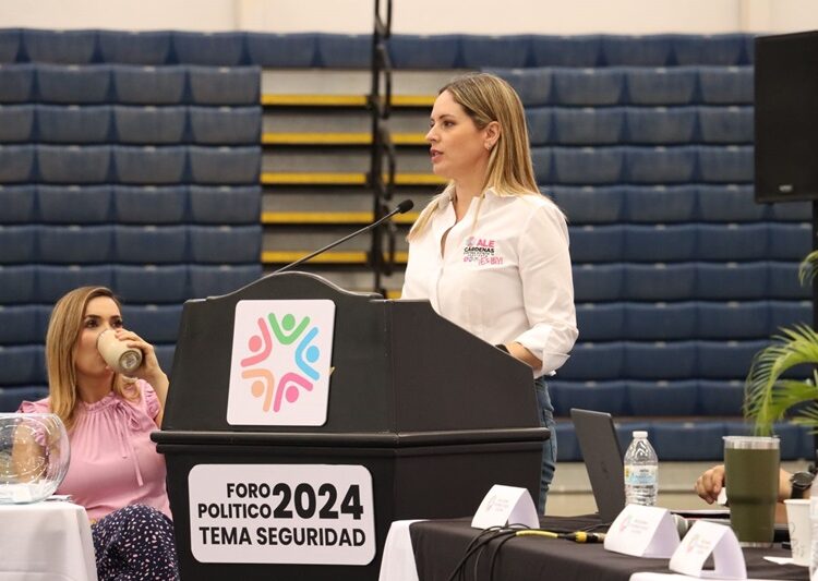 Propone Ale Cárdenas Pacto Estatal por la Seguridad de la Mujer