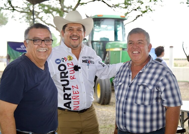 Reafirma Arturo Núñez compromiso con el campo Tamaulipeco: “Nunca más estarán solos”