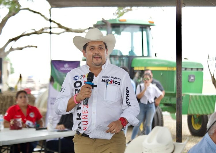 Reafirma Arturo Núñez compromiso con el campo Tamaulipeco: “Nunca más estarán solos”