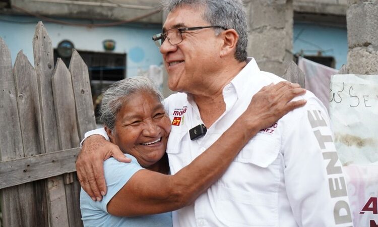Realiza Armando Martínez Manríquez recorrido por la transformación en el Fracc. El Edén