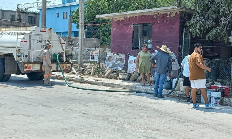 Realizan Municipio y COMAPA Altamira esfuerzos continuos para asegurar el agua a la población
