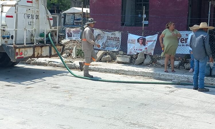 Realizan Municipio y COMAPA Altamira esfuerzos continuos para asegurar el agua a la población