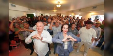 Refrenda compromiso Carmen Lilia con Sindicato de Comapa por la transformación de NLD