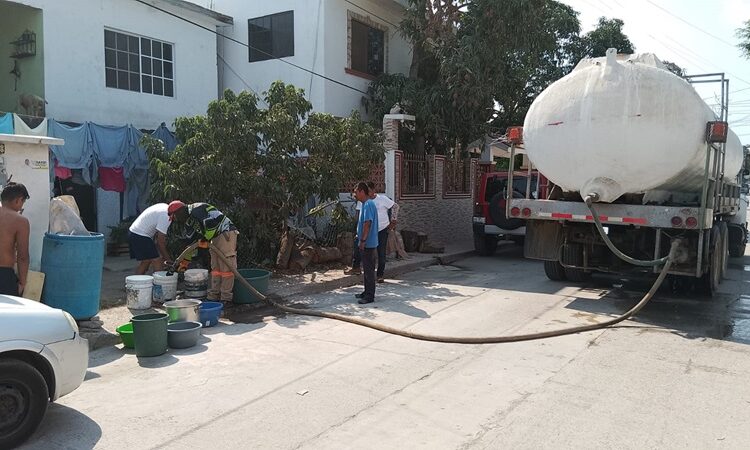 Responde COMAPA Altamira a las necesidades de agua de la población