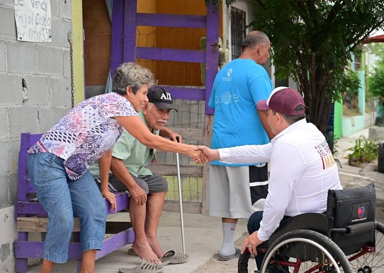 Sigue recibiendo apoyo de la gente el Candidato a Diputado Marco Gallegos Galván