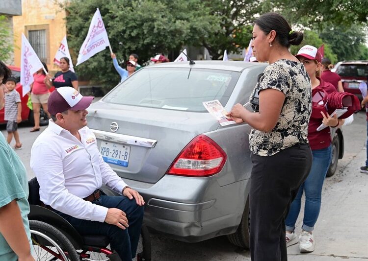Sigue recibiendo apoyo de la gente el Candidato a Diputado Marco Gallegos Galván