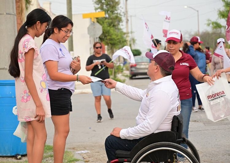Sigue recibiendo apoyo de la gente el Candidato a Diputado Marco Gallegos Galván
