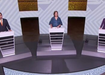 Se confrontan candidatos en el último debate rumbo a elecciones