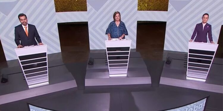 Se confrontan candidatos en el último debate rumbo a elecciones