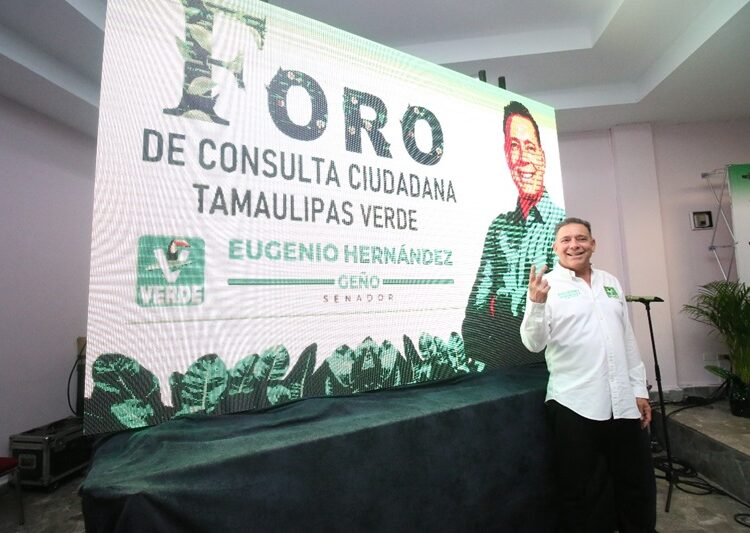 “Trabajaremos desde el Senado por un Tamaulipas y un México verde y sustentable”: Eugenio