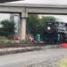 Por Nuevo Laredo pasó el tren de vapor Empress 2816