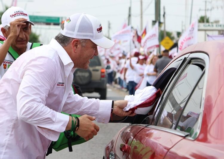 Va poniente de Nuevo Laredo con la garantía Canturosas