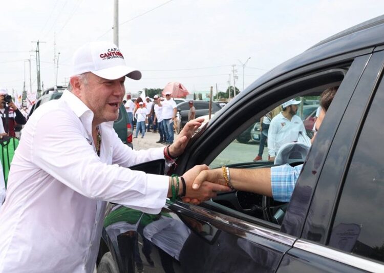 Va poniente de Nuevo Laredo con la garantía Canturosas