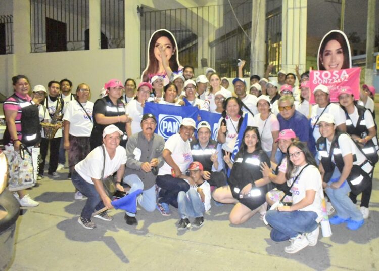 “Votar por el PAN es votar por un Tampico seguro, limpio y próspero”: Marcela Unda