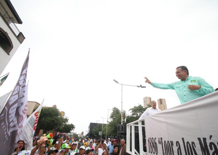 Desde el Senado, dignificaremos a la clase trabajadora: Geño