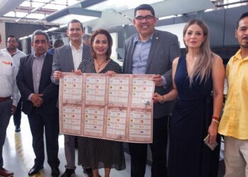 Inicia impresión de boletas para las elecciones locales