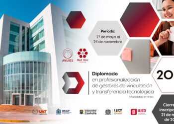 Invita la UAT al diplomado en vinculación y transferencia tecnológica