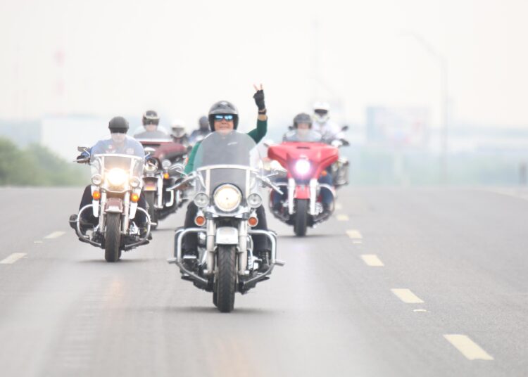 «Te extrañamos Geño», le dicen en la rodada por la Ribereña a EHF