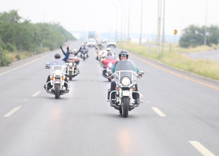 «Te extrañamos Geño», le dicen en la rodada por la Ribereña a EHF