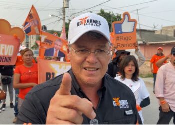 Rigo Ramos pide cuidar el voto en Reynosa el próximo 2 de junio