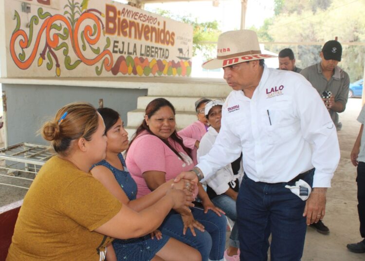 En Victoria, ¡el voto rural será para Lalo!