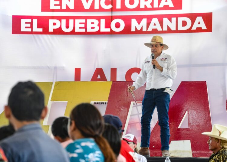 En Victoria, ¡el voto rural será para Lalo!