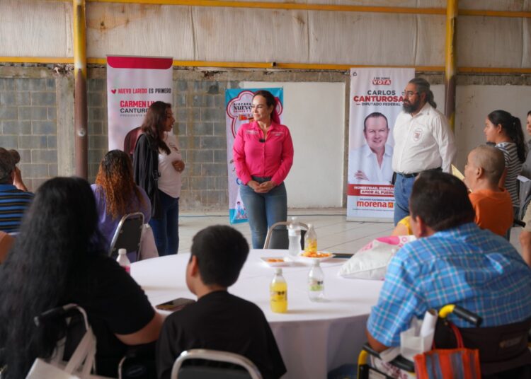 Fortalecerá Carmen Lilia empleos para neolaredenses con discapacidad