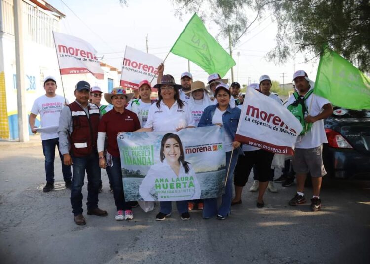 Ana Laura fortalece el respaldo de los residentes del Distrito II de NLD