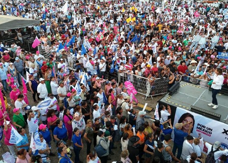 Espectacular Cierre de Campaña de Rosa González, Chucho Nader, Marcela Unda y Pepe Schekaibán