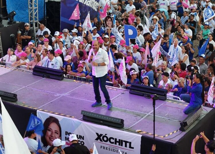 Espectacular Cierre de Campaña de Rosa González, Chucho Nader, Marcela Unda y Pepe Schekaibán