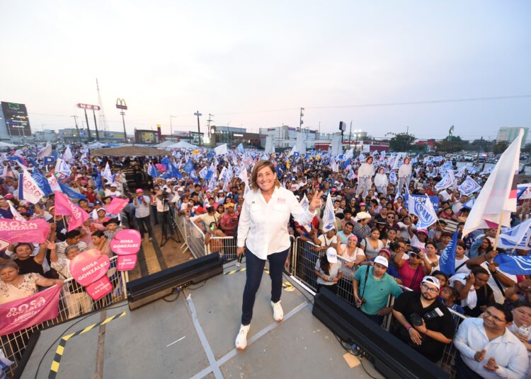 Espectacular Cierre de Campaña de Rosa González, Chucho Nader, Marcela Unda y Pepe Schekaibán
