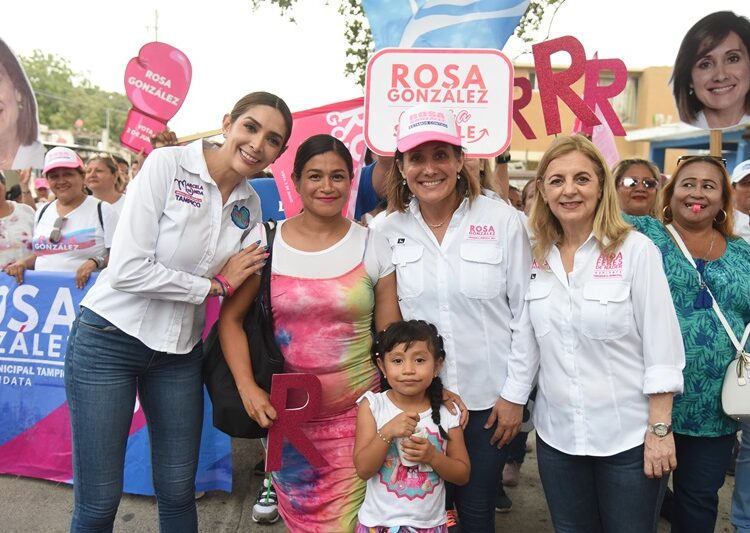 Zona Norte ya decidió su voto por Rosa González y la Fórmula del PAN-PRI