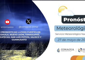 #PronósticodelTiempo para hoy Lunes 27 de mayo de 2024