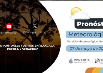 #PronósticodelTiempo para hoy Martes 07 de mayo de 2024