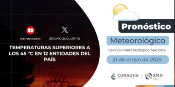 #PronósticodelTiempo para hoy Martes 21 de mayo de 2024