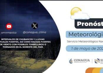 #PronósticodelTiempo para hoy Miércoles 01 de mayo de 2024