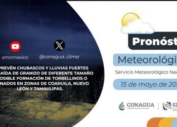 #PronósticodelTiempo para hoy Miércoles 15 de mayo de 2024