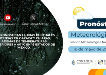 #PronósticodelTiempo para hoy Sábado 18 de mayo de 2024