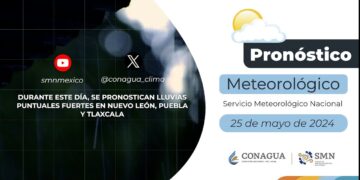 #PronósticodelTiempo para hoy Sábado 25 de mayo de 2024