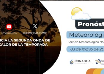 #PronósticodelTiempo para hoy Viernes 03 de mayo de 2024