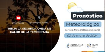 #PronósticodelTiempo para hoy Viernes 03 de mayo de 2024