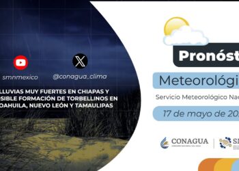 #PronósticodelTiempo para hoy Viernes 17 de mayo de 2024