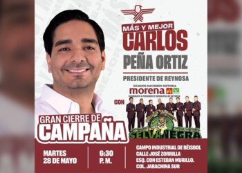 ¡Contundente éxito! Participa en el Gran Cierre de Campaña de Carlos Peña Ortiz
