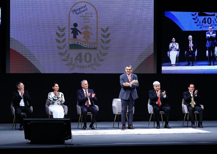 Anuncia gobernador construcción de torre de servicios en Hospital Infantil de Tamaulipas