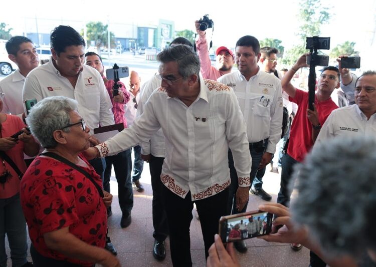 Refrenda Américo: “En Tamaulipas, tenemos la bata bien puesta”