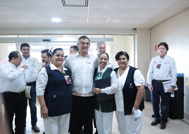 Refrenda Américo: “En Tamaulipas, tenemos la bata bien puesta”