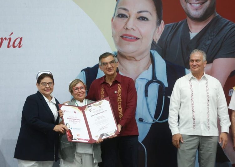 Reconoce Américo labor del personal de enfermería: es la profesión más humanista